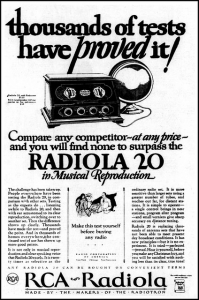RCA Victor Radiola 20